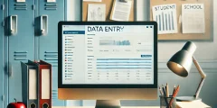 وظيفة مدخل بيانات في المدارس براتب 6,800 جنيه: بدون خبرة ومن أي كلية